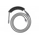 HP HyperX USB-C Coiled Cable Gray