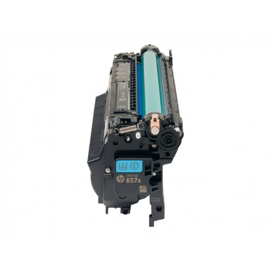 HP 657X LaserJet Original Toner Cartridge Cyan High Yield