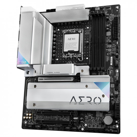 GIGABYTE Z790 AERO G Motherboard - Supports Intel Core 14th CPUs, up to 7600MHz DDR5 (OC), 1хPCIe 5.0+4xPCIe 4.0 M.2, Wi-Fi 6E, 2.5GbE LAN, USB 3.2 Gen 2x2