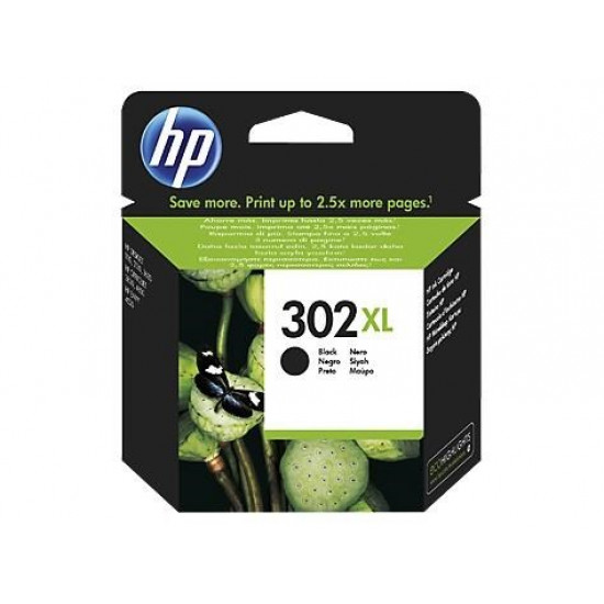 HP 302XL High Yield Black Original Ink Cartridge