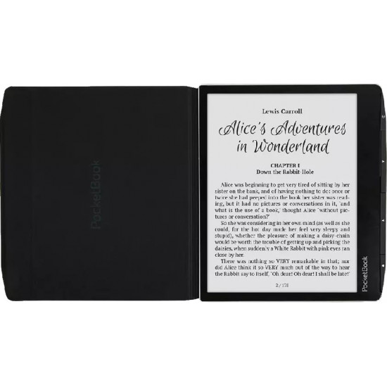 PocketBook N-FP-PU-700-GG-WW e-book reader case 17.8 cm (7) Flip case Black