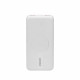 Powerbank RIVACASE 10000 mAh USB-C 20W + Qi 10W biały (1x USB-C PD 20W, 2 USB-A  QC 3.0 18W), white