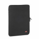 RIVACASE Antishock 5221 MacBook 13 sleeve, vertical, black, dual zippers