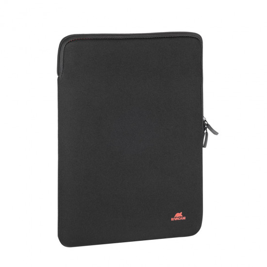 RIVACASE Antishock 5221 MacBook 13 sleeve, vertical, black, dual zippers