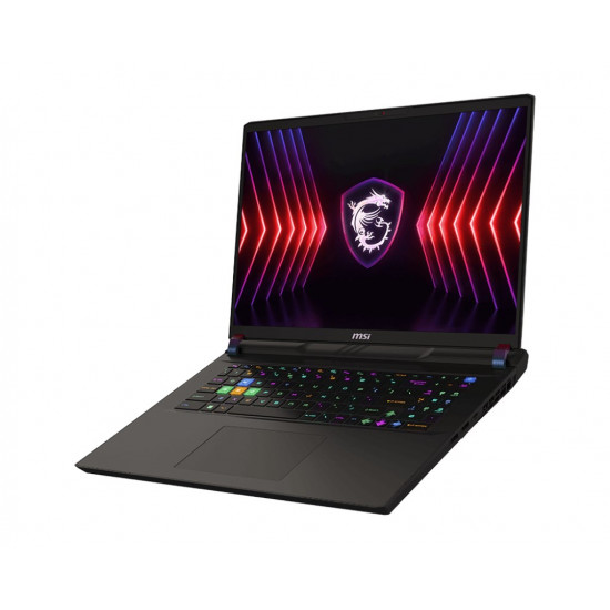 MSI Vector 17 HX A14V Intel® Core™ i9 i9-14900HX Laptop 43.2 cm (17) Quad HD+ 32 GB DDR5-SDRAM 1 TB SSD NVIDIA GeForce RTX 4080 Wi-Fi 7 (802.11be) Windows 11 Home Grey