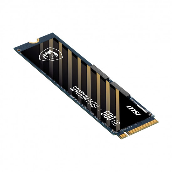 MSI SPATIUM M450 PCIe 4.0 NVMe M.2 500GB PCI Express 4.0 3D NAND