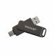 Flashdrive PATRIOT Rage R550 256GB 100 MB/S USB A+C Swivel Design (PE256GR550DSAD) Black