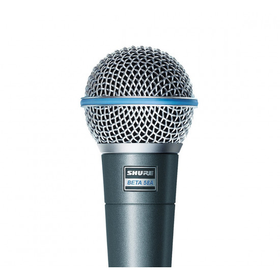 Shure Beta 58A - dynamic, supercardioid, vocal microphone