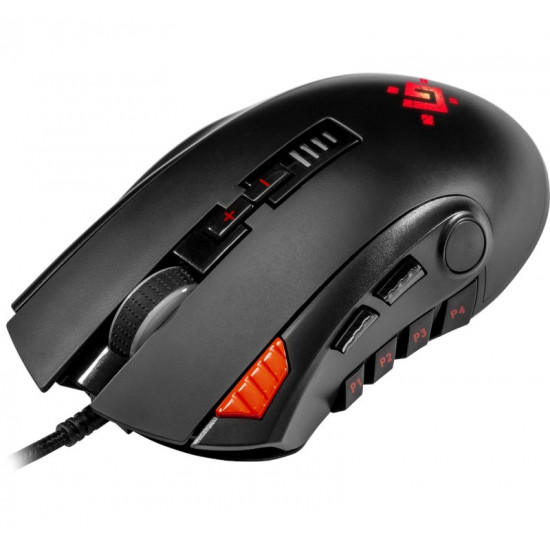 MOUSE DEFENDER GM-917 OVERSIDER RGB OPTIC 12000dpi 12P