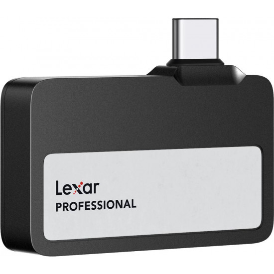 External SSD|LEXAR|SL400|2TB|USB-C|Write speed 1000 MBytes/sec|Read speed 1050 MBytes/sec|LSL400X002T-RNBNG