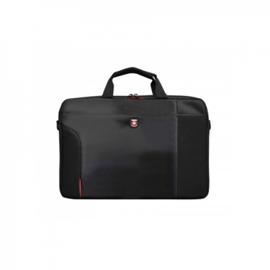 PORT DESIGNS | Houston | Fits up to size 15.6  | Messenger - Briefcase | Black | Shoulder strap