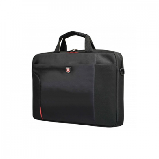 PORT DESIGNS | Houston | Fits up to size 15.6  | Messenger - Briefcase | Black | Shoulder strap