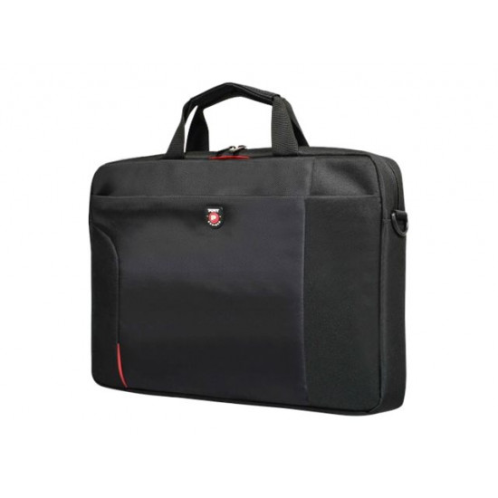 PORT DESIGNS | Houston | Fits up to size 15.6  | Messenger - Briefcase | Black | Shoulder strap