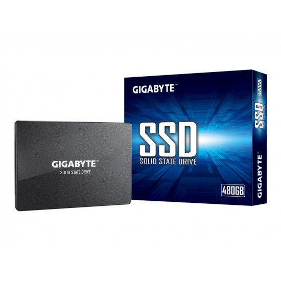 Gigabyte | GP-GSTFS31480GNTD | 480 GB | Solid-state drive interface SATA | Read speed 550 MB/s | Write speed 480 MB/s