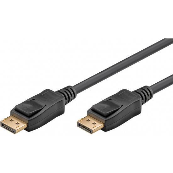 Goobay | DisplayPort connector cable 2.0 | Black | DP to DP | 2 m