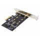 Digitus | M.2 NGFF / NVMe SSD PCI Express 3.0 (x4) Add-On Card | DS-33170