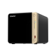 QNAP | 4-Bay desktop NAS | TS-464-8G | Intel Celeron | N5095 4-core | Processor frequency 2.9 GHz | 8 GB