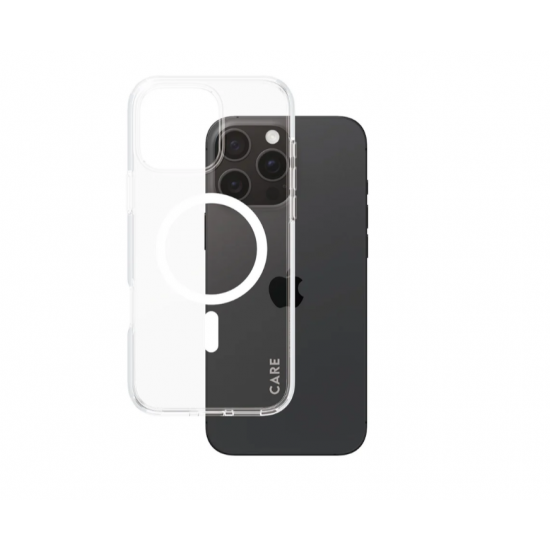 CARE Flagship Case | Back cover | Apple | iPhone 16 Pro Max | Recycled plastic | White | MagSafe