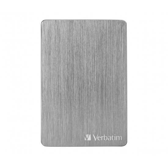 Verbatim Store 'n' Go ALU Slim Portable Hard Drive 2TB Space Grey