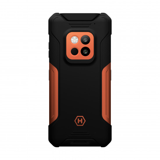 Hammer Construction | 2 Thermal 5G | Orange | 6.58  | IPS | 1080 x 2408 pixels | Mediatek | Dimensity 6300 | Internal RAM 8 GB | 256 GB | microSD | Dual SIM | Nano SIM + eSIM | 3G | 4G | 5G | Main camera resolution 108 MP | Secondary camera resolution 32 MP | Android | 14 | 6500 mAh