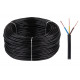 Electrical cable OMY 3x0,75 300/300V black