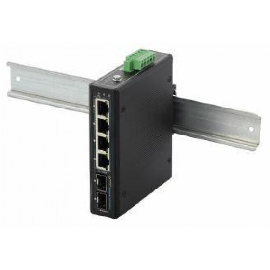 ISFG64 PULSAR Industrial Switch (4xPoE, 2xSFP)