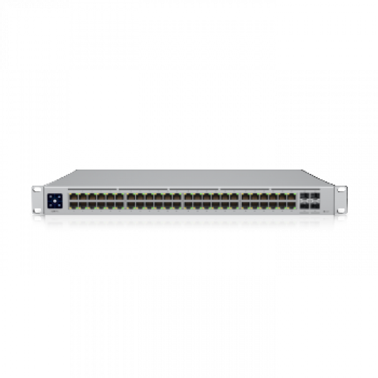 UBIQUITI 48-PORT, LAYER 3 SWITCH SUPPORTING 10G SFP+ CONNECTIONS WITH FANLESS COOLING