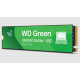 SSD|WESTERN DIGITAL|Green|2TB|M.2|PCIe Gen4|NVMe|Write speed 4200 MBytes/sec|Read speed 5000 MBytes/sec|2.3mm|TBW 250 TB|WDS200T4G0E