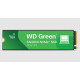 SSD|WESTERN DIGITAL|Green|2TB|M.2|PCIe Gen4|NVMe|Write speed 4200 MBytes/sec|Read speed 5000 MBytes/sec|2.3mm|TBW 250 TB|WDS200T4G0E