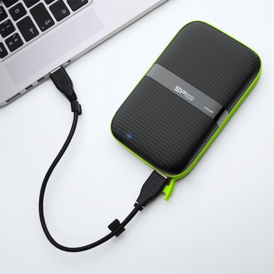 Silicon Power Armor A60 external hard drive 2000 GB Black