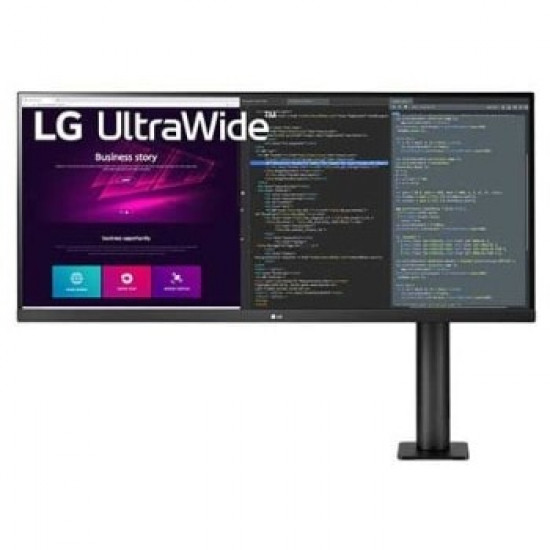 87cm/34 (3440x1440) LG UltraWide 34WN780P-B 21:9 UWQHD IPS 5ms 75Hz HDR10 HDMI DP USB Speaker Black