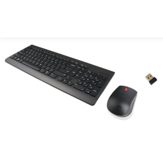 Lenovo | Wireless Combo Keyboard & Mouse | 510 | Black | Keyboard and Mouse Combo | 2.4 GHz Wireless via Nano USB | Batteries included | English | Black