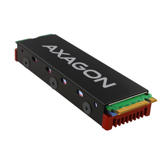 AXAGON | Passive aluminum cooler for all M.2 SSDs, size 2280, high 12 mm | CLR-M2