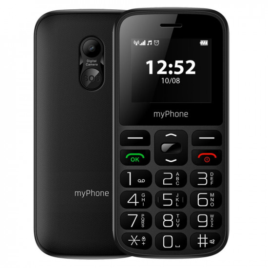 myPhone Halo A | Black | 1.77  | TFT | 32 MB | 32 MB | Dual SIM | Main camera resolution 0.3 MP | 800 mAh