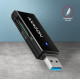 AXAGON Slim super-speed USB 3.2 Gen 1 card reader with a direct USB-A connector | CRE-S2N