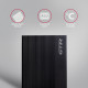 AXAGON Ribbed aluminum USB 3.2 Gen 1 - SATA 6G external box for 3.5 HDD