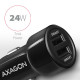 AXAGON Dual car charger, 24W | PWC-5V5