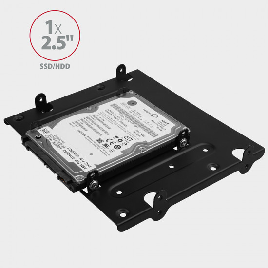 AXAGON Metal frame for mounting four 2.5 disks or two 2.5 disks and one 3.5 disk in a 5.25 position | RHD-435