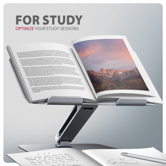 AXAGON | Notebooks and tablets stand STND-LQ | Adjustable Height, Tilt | 10-16 