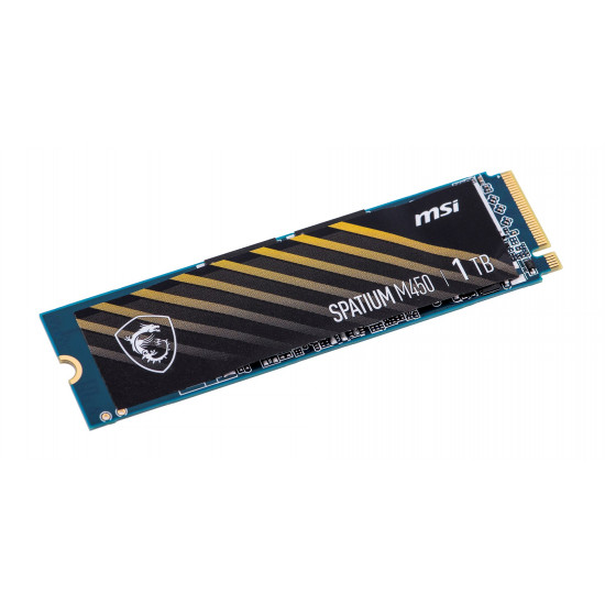 MSI SPATIUM M450 PCIe 4.0 NVMe M.2 1000GB PCI Express 4.0 3D NAND