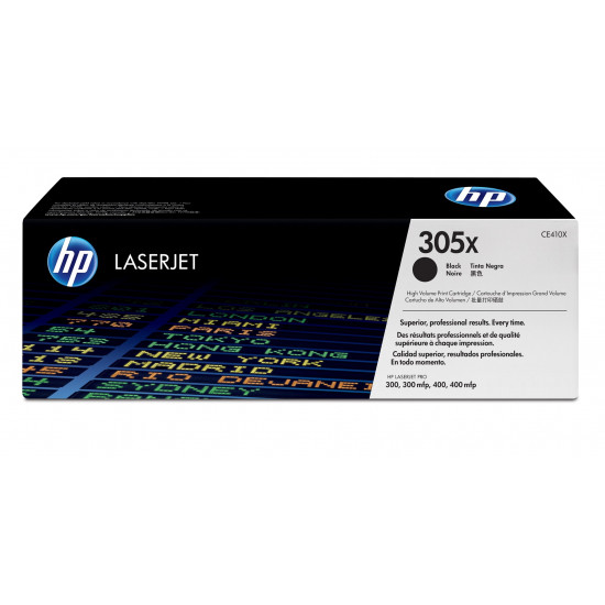 HP 305X - CE410X - tonerpatron - sort