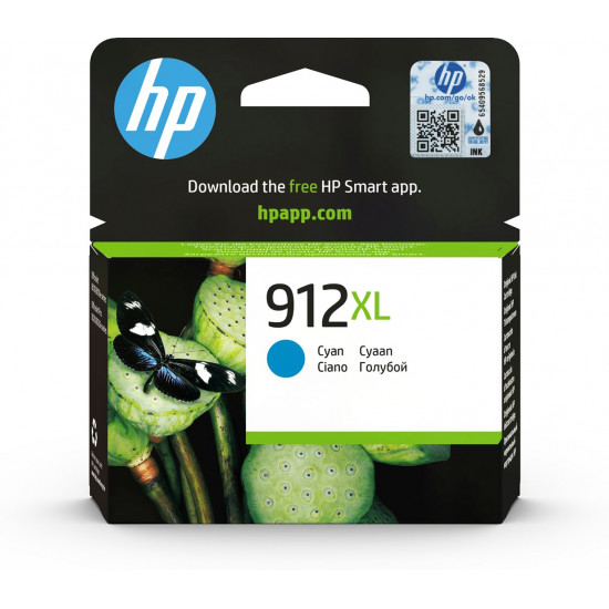 HP 912XL High Yield Cyan Original Ink Cartridge