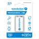 Rechargeable batteries everActive Ni-MH 6F22 9V 320 mAh Professional Line