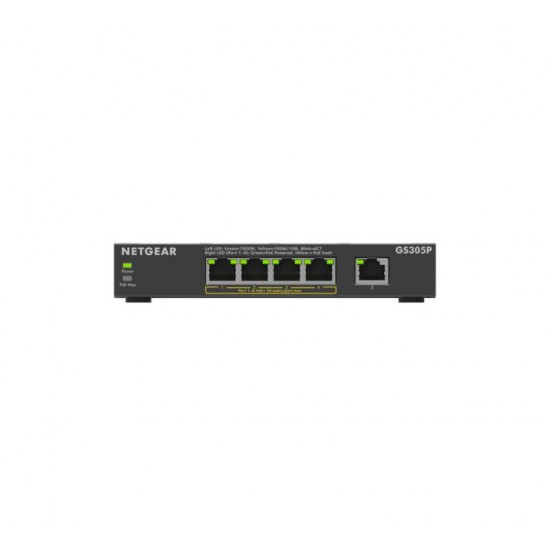 Switches Unmanaged GS305P-300EUS 5PT GE