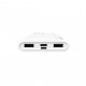 SILICON POWER GP15 Powerbank External battery 10000 mAh 2x USB 2.1A (SP10KMAPBKGP150W) White