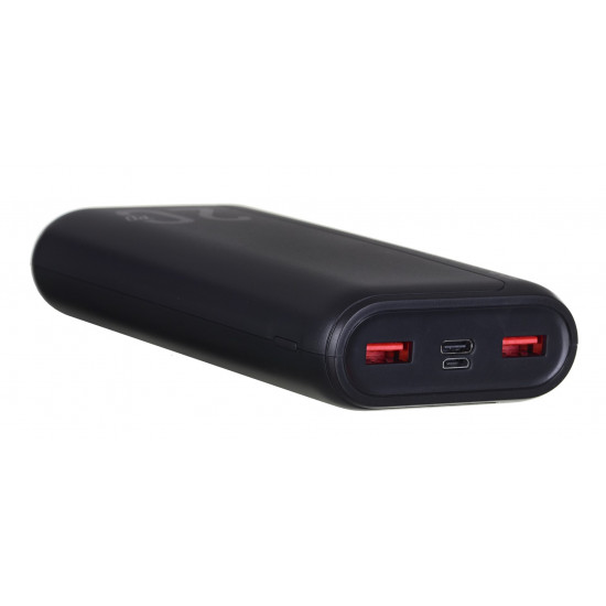 SILICON POWER QS15 Powerbank External battery 20000 mAh 2x USB QC 3.0 1x USB-C PD (SP20KMAPBKQS150K) Black