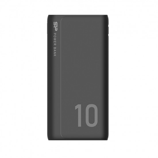 SILICON POWER GP15 Powerbank External battery 10000 mAh 2x USB 2.1A (SP10KMAPBKGP150K) Black