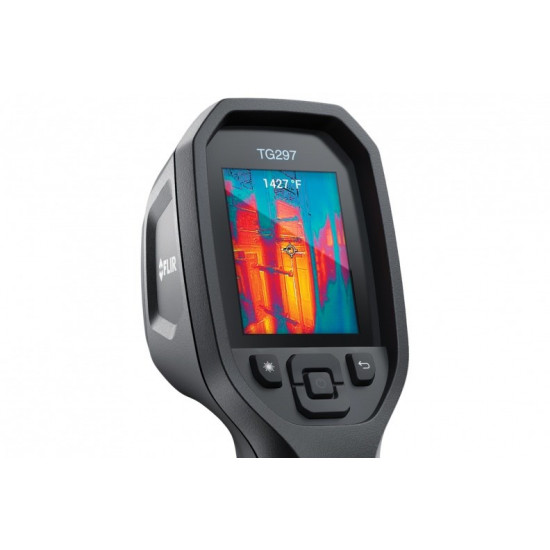 FLIR TG297 Termocamera -25 fino a 1030°C 160 x 120 Pixel 8.7 Hz MSX Black 160 x 120 pixels Built-in display LCD