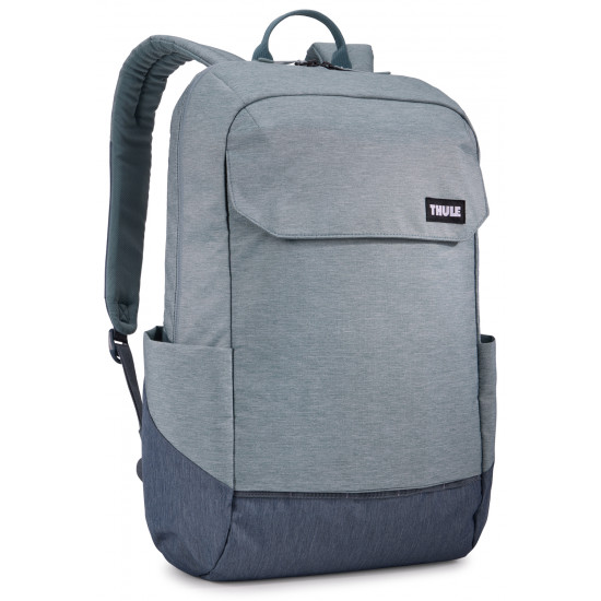 Thule | Lithos | Backpack 20L | Fits up to size 16  | Laptop backpack | Pond Gray/Dark Slate