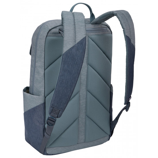 Thule | Lithos | Backpack 20L | Fits up to size 16  | Laptop backpack | Pond Gray/Dark Slate